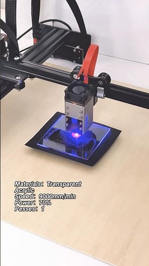 How to Engrave Clear Acrylic with NEJE 5 & A40630