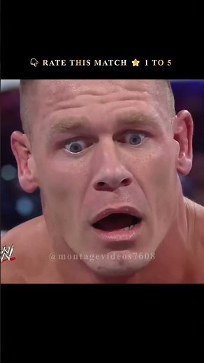 The Rock vs John Cena ⚡ Legendary WWE Title Match | Highlights