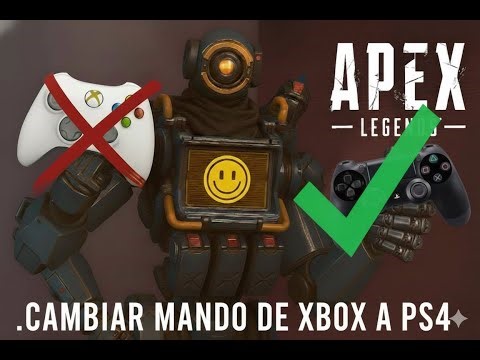 SWITCHING THE XBOX CONTROLLER TO PS4 IN APEX LEGENDS PC