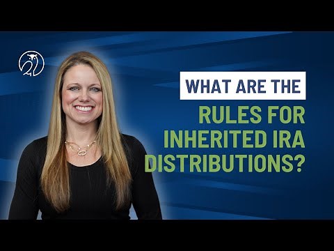 What are the rules for inherited IRA distributions?
