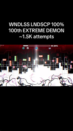 Extreme Demon Completion Showcase in Geometry Dash