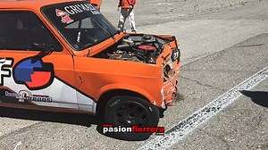 Así quedaron los autos de Maxi Juan y Eduardo Rached Final Promocional Fiat Autódromo Eduardo Copello de San Juan. | pasionfierrera.com