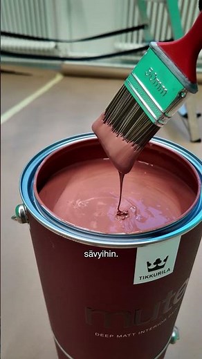 Minkä tilan sä maalaisit syvämatalla Mute-maalilla? 🖌️ #tikkurila #diy