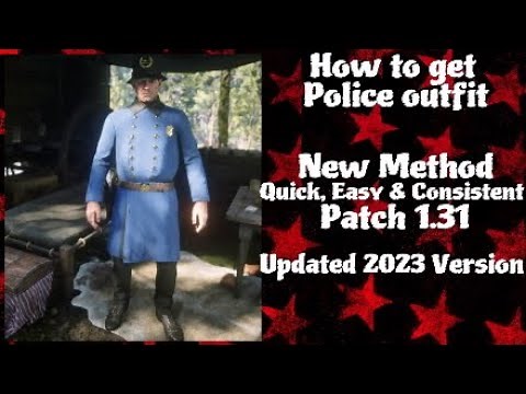 RDR2 | How to get Police outfit | New Method - Quick, Easy & Consistent