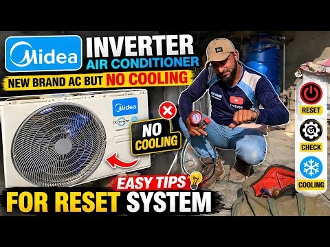 Midea DC Inverter AC Cooling Problem Solved | Reset Method Explained 2026