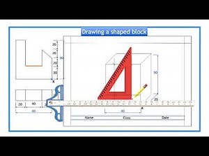 Design & Technology G9 U2L5 Pictorial Projection Oblique Projection Shaped blocks with sloping e