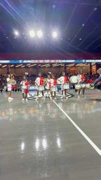 Atlanta Drum Academy Drumline WNBA Performance for Angel Reese and Atlanta Dream