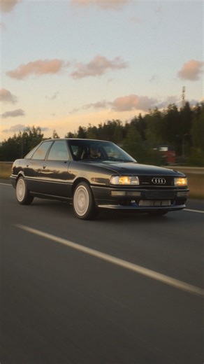 34 reactions | The Audi 80 Quattro is alive!  First rolling shots...