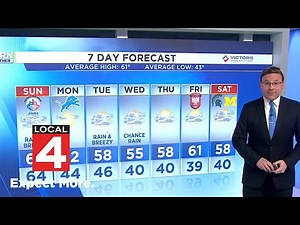 Metro Detroit weather forecast Oct. 19, 2025 -- 7:45 a.m. Update