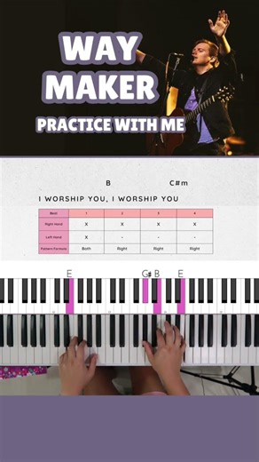 Way Maker - Leeland | Easy Piano Tutorial (Part 3)