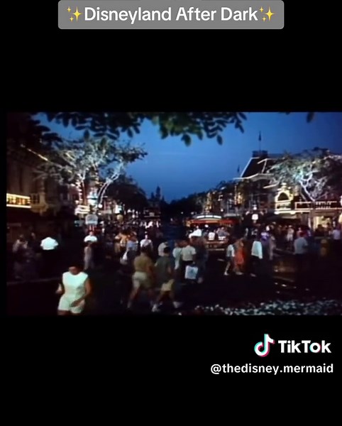 Disneyland After Dark in 1962 ✨ . . . . . . #disneyresort #disneyparks #vintagedisney #throwbackdisney #waltdisney #disneylandcalifornia #disneylandresort #disneylandafterdark #dlr #disneylandanaheim #disneyland