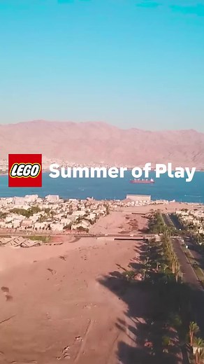 LEGO SUMMER OF PLAY at ICE MALL EILAT! Free Family Fun!