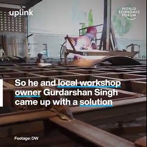 6.3K views · 179 reactions | Farmers around the world are finding ingenious ways to harness solar power. Submit your innovative solution for food security in arid climates, on UpLink: https://bit.ly/3YmwRk9 UpLink - World Economic Forum 3BL Associates Act4Food Social Gastronomy World Food Forum Omnivore Clim-Eat EAT Foundation | World Economic Forum | Facebook