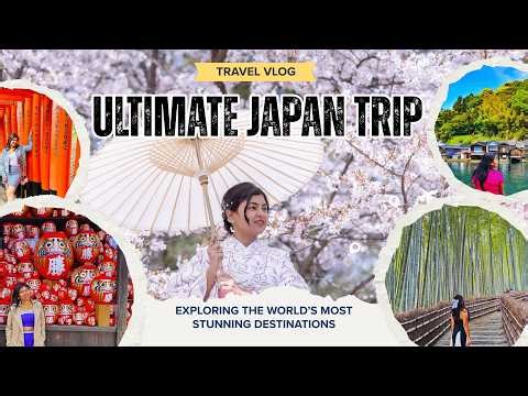 Best Japan Trip Plan 🇯🇵 | 10 Days in 5 Prefectures 🌸 Sakura Season Guide | ₹2 Lakh Budget Trip