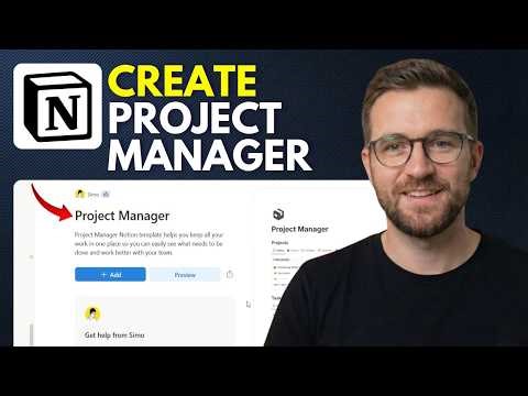 How To Create a Project Manager in Notion (Step By Step 2026)