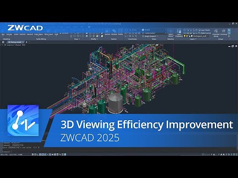 3D Viewing Efficiency Improvement | ZWCAD 2025 Official