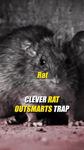 Clever Rat Outsmarts Mouse Trap