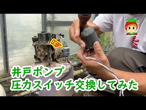 井戸ポンプ修理【圧力スイッチ交換】してみた