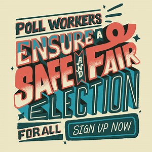 TOMORROW is #PollWorkerRecruitmentDay! Poll workers power our democracy, and protecting our democracy and protecting our climate, health, and safety go hand-in-hand. Sign up today ▶️www.powerthepolls.org #PowerThePolls | Clean Water Action