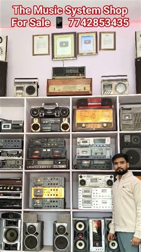 vintage radio tape recorder collection
