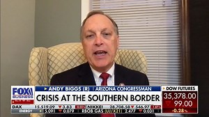 Congressman Andy Biggs: "If you and I put our child in the care of a ruthless gang member and said get my child up to Detroit so we could be reunited, I'd be arrested and you'd be arrested for child abuse. But that isn't what happens here." Maria Bartiromo and Rep. Biggs discuss the crisis on the border, his trip to Yuma, Arizona and a proposed immigration rule from the Biden administration. | Mornings with Maria