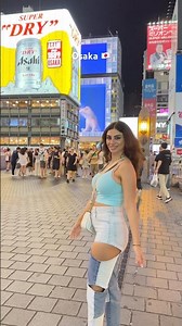 Walking in Osaka streets in Japan 🇯🇵#japantravel #japanvlog #osaka