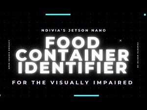Audio description of food packages for the blind using Jetson Nano