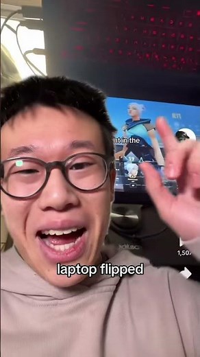 Flipped Laptop Gaming Setup?? | Upside Down Laptop