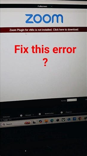 🔥 Zoom vCall Fix in vMix | 100% Working Trick 🚀 #vmix #vcall #zoom