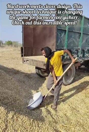 Revolutionary Shovel Design Makes Heavy Loading Super Easy