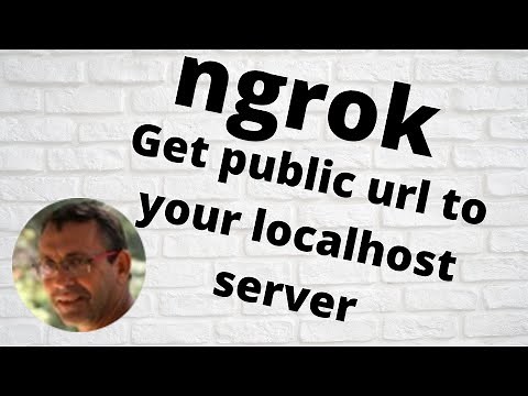 ngrok - get public URL to your localhost server