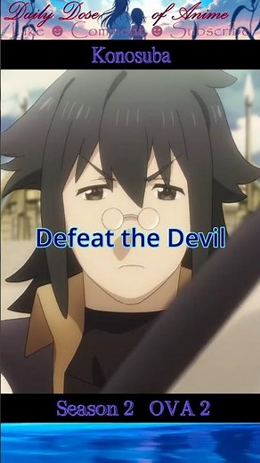 Konosuba - The cause behind all the problems 😂 #anime #animeedit