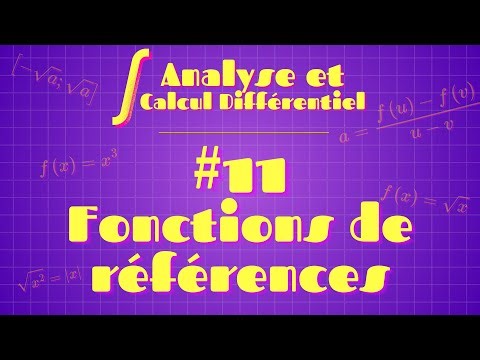 Fonctions de références - Maths #11