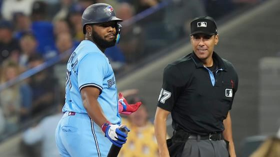 Vlad Guerrero Jr., David Popkins ejected in 7th