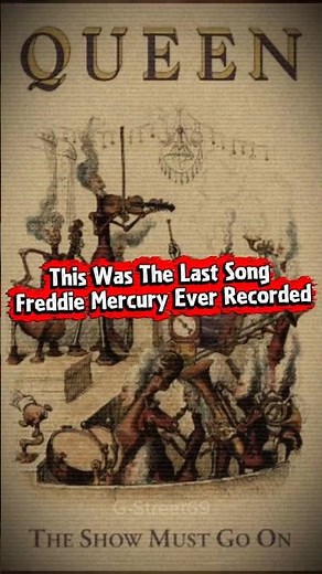 The Final Song Freddie Mercury Recorded #queen #musichistory