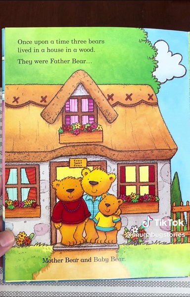 Snuggle in…for a classic story 🐻🐻🐻❤️ #bedtimestory #kidsbooks #childrensbook #readaloud #goldilocks
