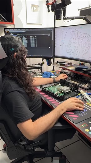 Mac E. on Instagram: "Continuando con el xbox clasico del tianguis, te muestro como mejore la instalación del chip modxo para que fuera un poco mas atractivo y ordenado usando la impresión 3D @bambulab_es #bambulab #impresion3d #xboxclasico #xbox"