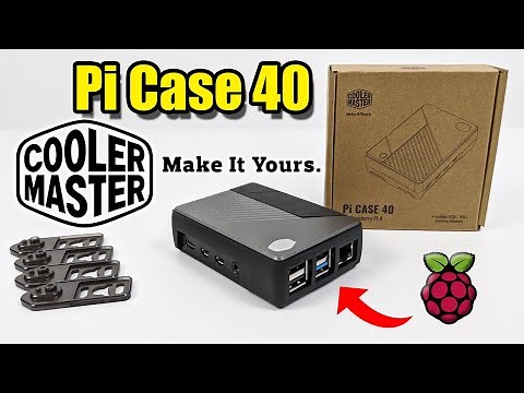 Cooler Master Pi Case 40 Test - Awesome Raspberry Pi 4 Case!