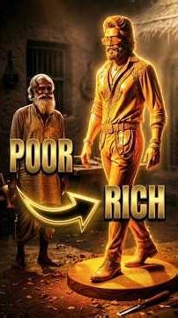 “Yeh Garib Ameer Kaise Bana? 😳 | AI Wood Animation”