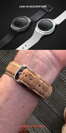 ⌚ Free Samsung Gear S2 Smartwatch Mockup – Realistic PSD Template for App & UI Design
