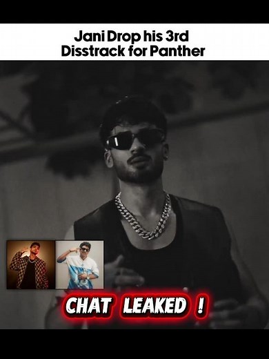 Jani Leaked Panther & Talha Anjum CHAT! 😱📈 | Jani vs Panther | #shorts #viral #trending