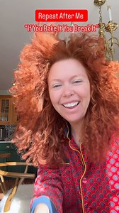 Two of my most famous quotes: “If you rake it, you break it.” “If you milk it, you silk it.” Say it with me now! These curl truths have stood the test of time—and texture. Which one’s your favorite? Or do you live by both? #vossthecurlboss #curlyhairtips #curlyhairproblems | Voss the Curl Boss