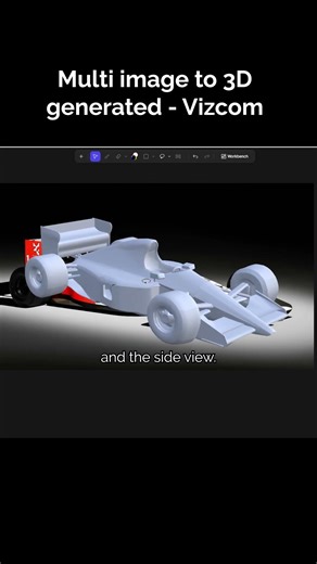 4 images = 3D model with Vizcom.com 🔥