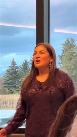 A treat for your ears 🍭 In this video Kira Apaachuaq Eckenweiler is singing “Song to the Moon” from Dvorak’s opera RUSALKA in Inupiaq, the language of her Native Alaskan tribe. Learn more about Wheels of Harmony: https://www.operamontana.org/programs/wheels-of-harmony #WheelsOfHarmony #EducationalTour #IndigenousArtist #OperaMontana #Opera