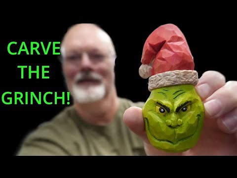 Learn To Carve The GRINCH!