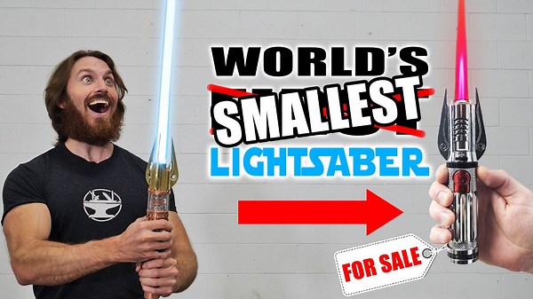 I Spent 3 Years Making Mini Lightsabers You Can Actually Buy!