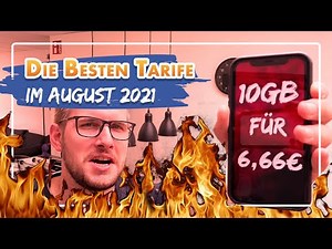 📱 Die 6 besten Handyverträge im August 2021!