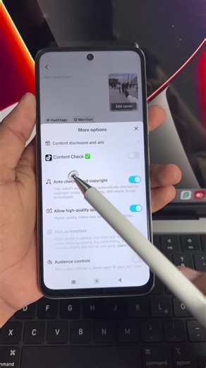 Quick and easy way to upload videos on TikTok #creatorsearchinsight #contentcreation #howtogoviral #trend