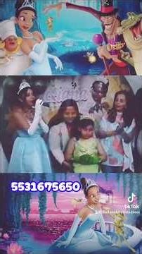 Tiana La Princesa y el Sapo #fiestasinfantilesbubless #fiestasinfantiles #princesas