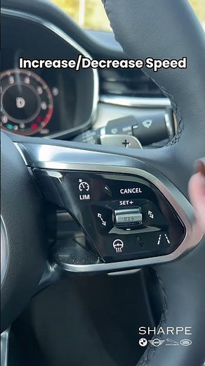 How to utilize Jaguar cruise control #jaguar #jaguarusa #jaguarxf #jaguarfpace #tutorial